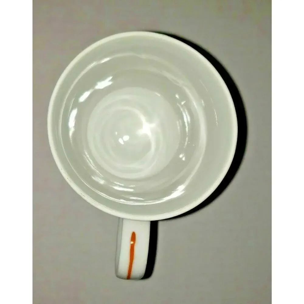 Vintage Coffee Cup Mug‎ Tapestry Avant Garde Collection Flowers Pedestal Base